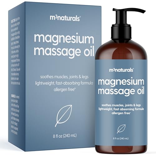 Firming Body Massage Oil with Collagen & Stem Cell – Helps Smooth The Appearance of Cellulite & Improve Skin Texture – Refreshing Aromatherapy Body Oil for Legs & Full Body – 16 Fl Oz
