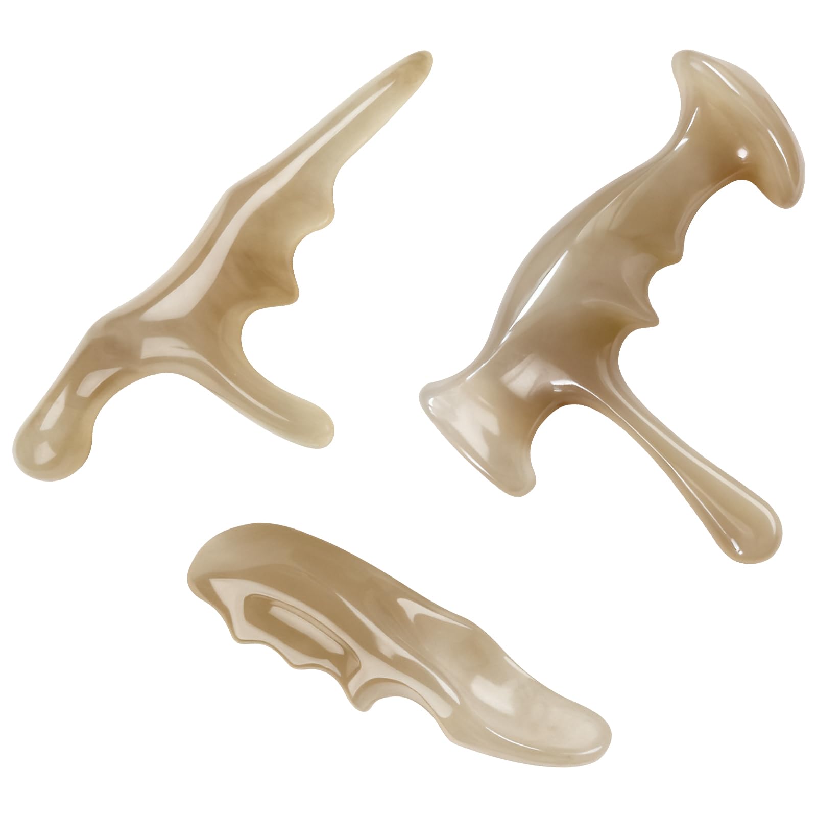 Body Gua Sha Tool Large Gua Sha Body Tool Cellulite Massage Tool (Resin) Lymphatic Drainage Tool Guasha Tool for Face, Back, Legs, Women's Body Shaping Tools