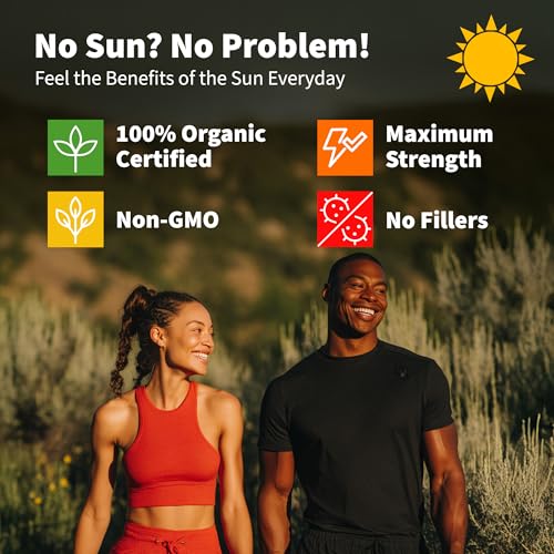 (2 Pack) Organic Vitamin D3 K2 Drops with MCT Oil Omega 3, 5000 IU, Maximum Strength Vitamin D Liquid, No Fillers, Non-GMO Liquid D3 for Faster Absorption and Immune Support (Unflavored, 2 Fl Oz)