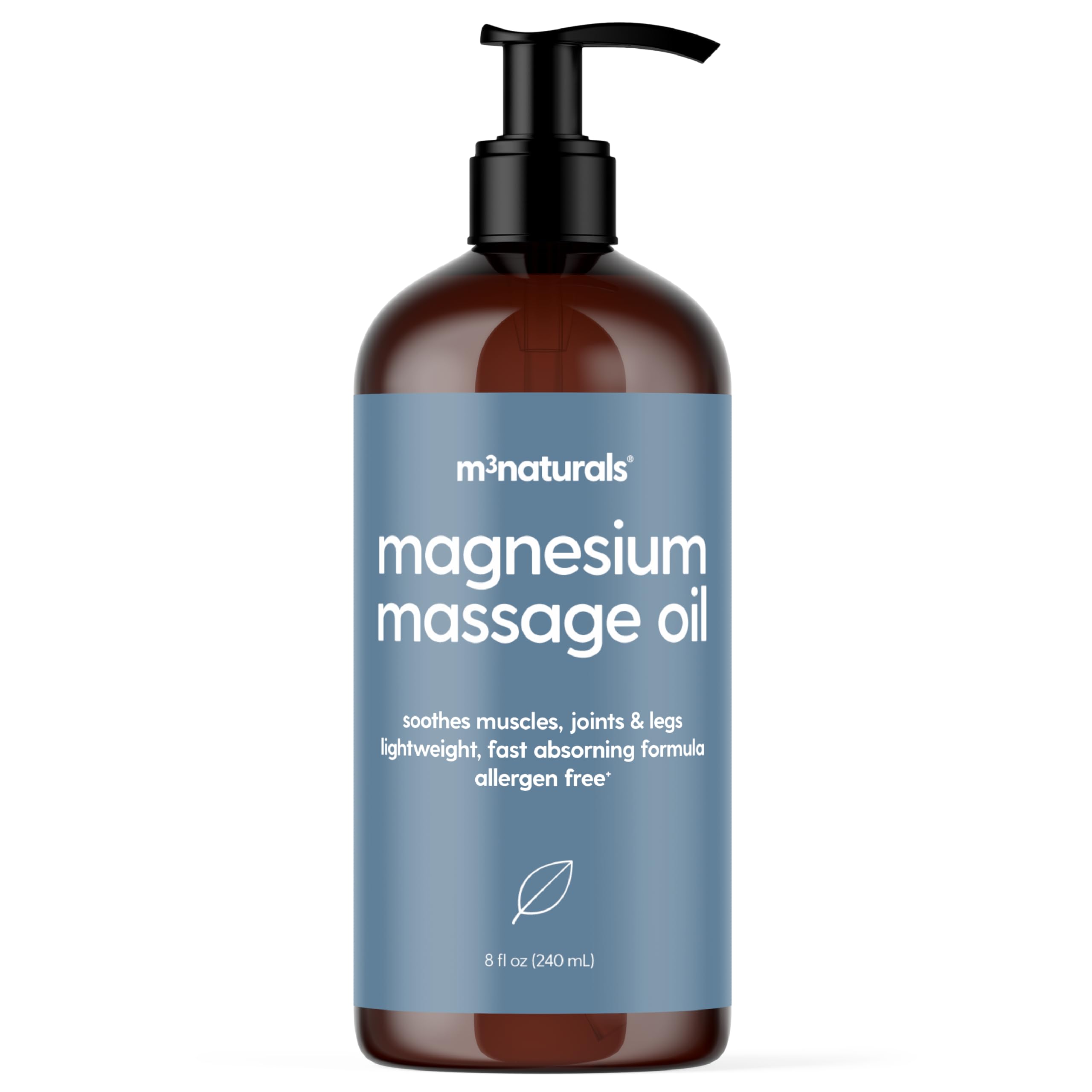 Firming Body Massage Oil with Collagen & Stem Cell – Helps Smooth The Appearance of Cellulite & Improve Skin Texture – Refreshing Aromatherapy Body Oil for Legs & Full Body – 16 Fl Oz