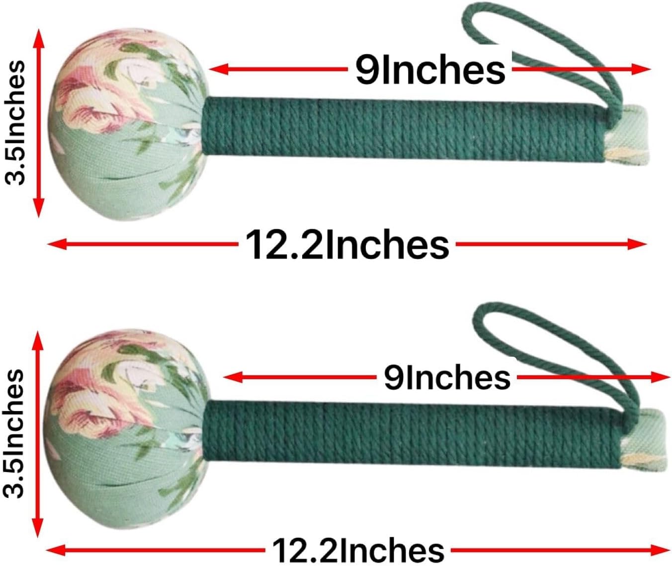 Long Size Lymphatic Drainage Hammer,Manual Body Massage Hammer,Back Knock Long Handheld Massage Hammer for Back Pain Relief 2pcs Green 12.5IN