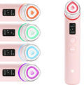medicube Booster Pro Pink | 6-in-1 Real Glass Glow Beauty Massager | for Clear, Radiant, Firmer-Looking Skin | Korean Skin Care