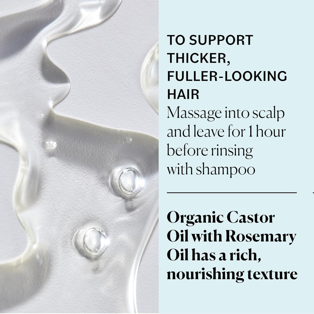 Sky Organics Castor Oil - USDA Certified Organic Hair Oil for Hair Growth, Skin, Face, Eyelashes - Cold Pressed & Hexane Free - Pure Organic Castor Oil Pack Wrap - Carrier & Hair Treatment Oil -16oz