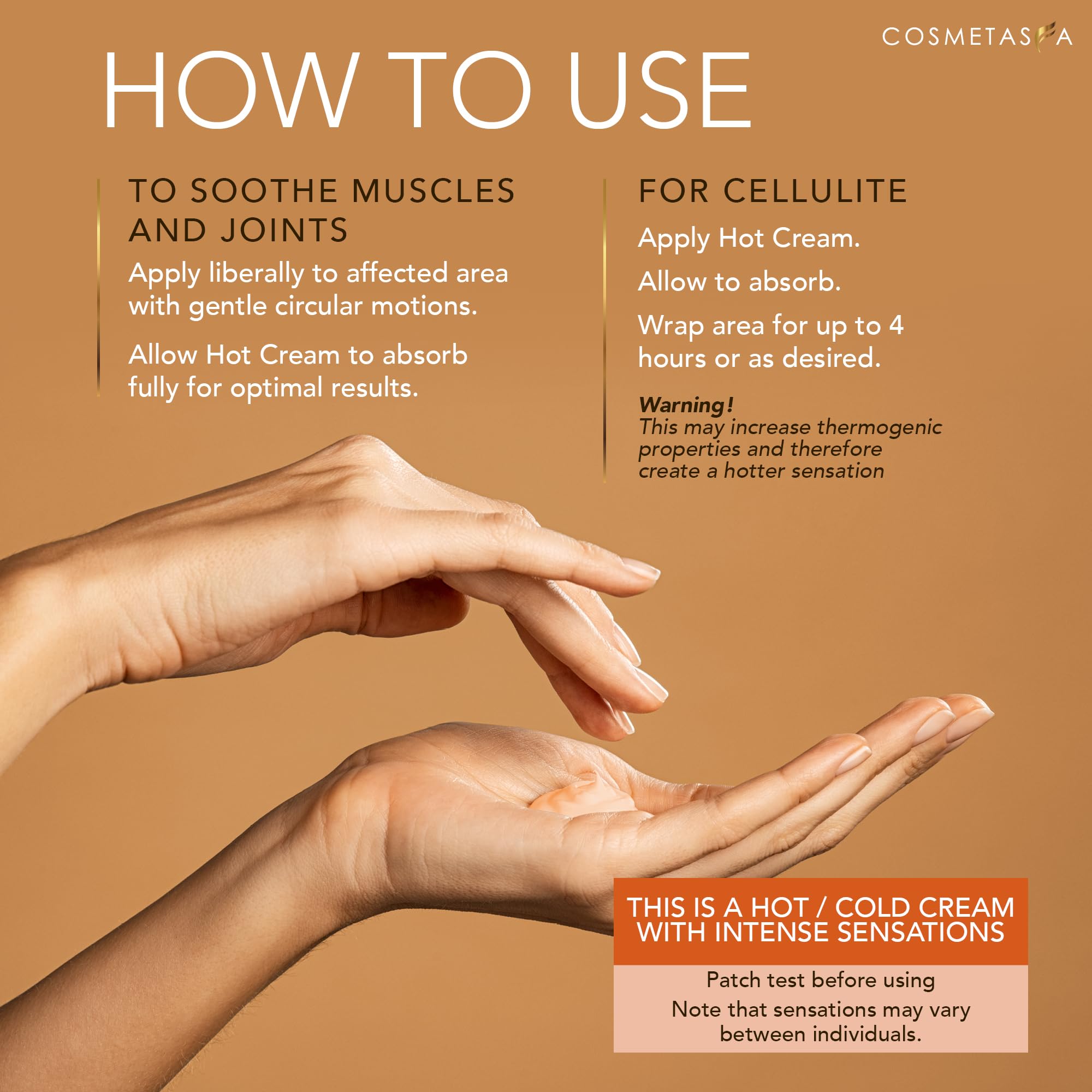 Cellulite Massage Oil, Gel & Mitt - Natural Hot Cream Massage Gel, Oil & Massager - Firm, Tone, Tighten & Moisturize Skin. Soothes Muscles (8.8 oz.)
