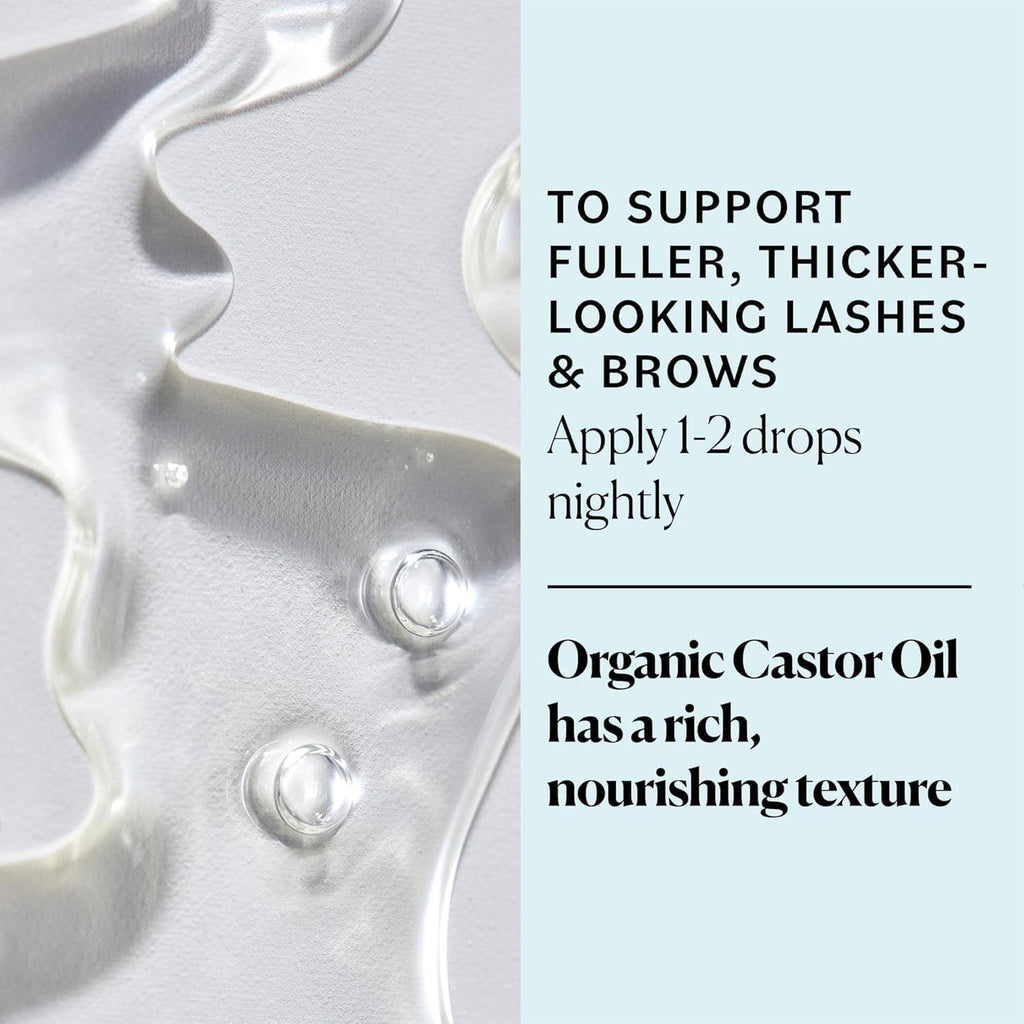 Sky Organics Castor Oil - USDA Certified Organic Hair Oil for Hair Growth, Skin, Face, Eyelashes - Cold Pressed & Hexane Free - Pure Organic Castor Oil Pack Wrap - Carrier & Hair Treatment Oil -16oz