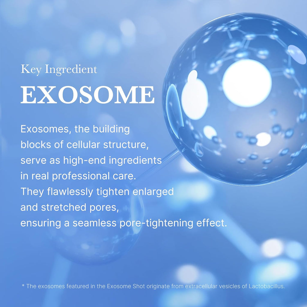 medicube Exosome Shot Zero 7,500 PPM Spicule Facial Serum | Liquid Skin Booster Serum | Exosome, AHA+BHA+PHA | Pore Care, Dead Skin Cells, Skin Texture | Korean Skincare, 1.01 fl.oz