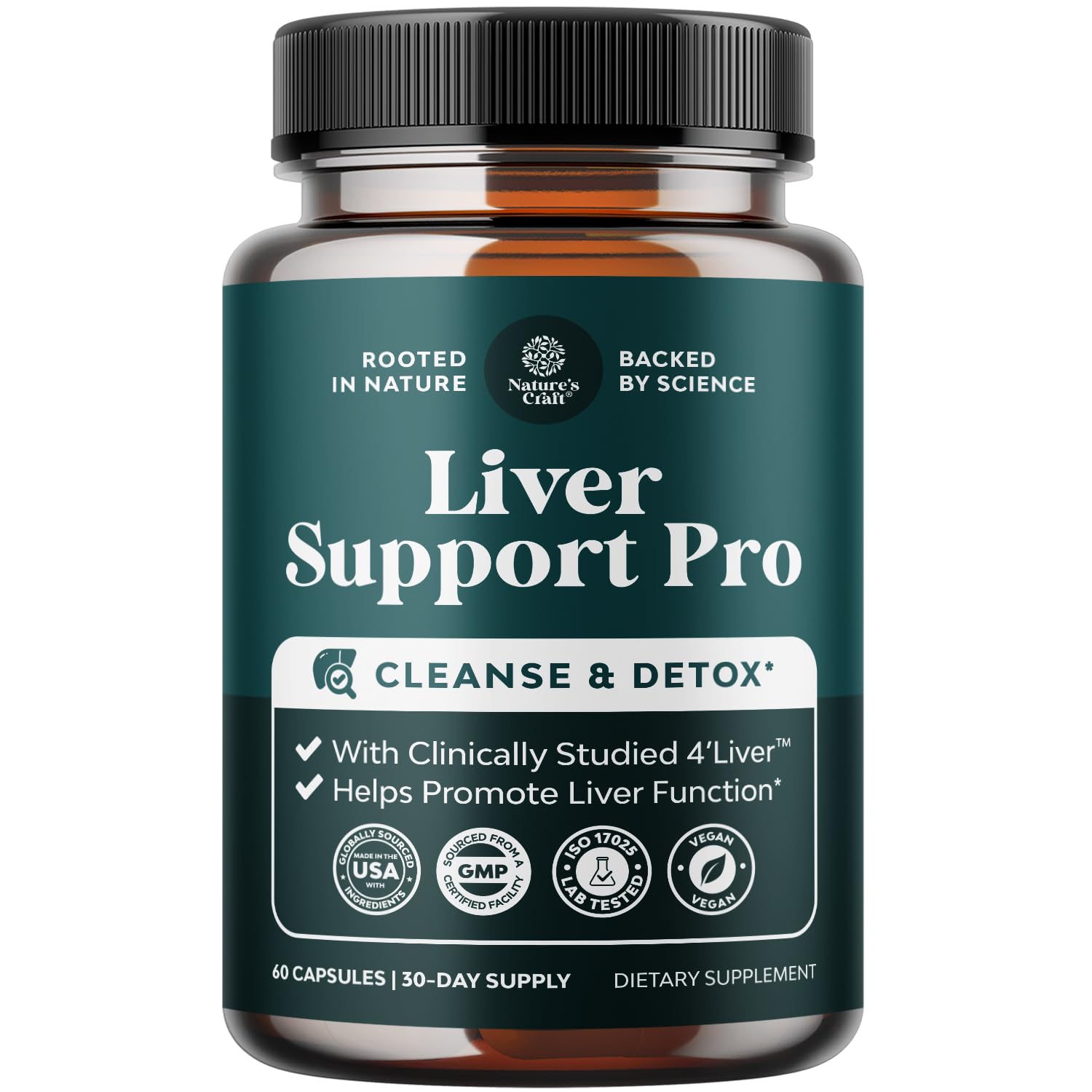 Deep Liver Cleanse, Detox & Repair with Milk Thistle Liquid Drops - Liver Detox Liquid Artichoke Extract with Dandelion Leaf, Ginger & Turmeric Curcumin for Immunity & Daily Cleanse -60 ml Bottle