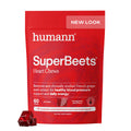Humann SuperBeets Heart Chews, Nitric Oxide and Blood Pressure Support, Grape Seed Extract & Non-GMO Beet Root Powder Energy, Pomegranate Berry Flavor, 120 Count