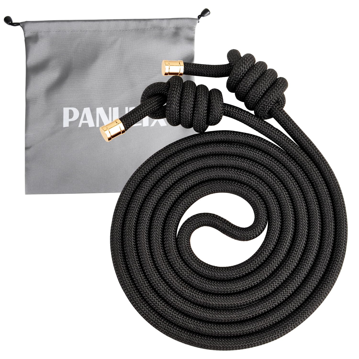 Flow Rope for Fitness High Performance Double Woven Workout Rope Adjustable Flow Jump Rope for Men Women Training Indoor Outdoor Cardio Exercise Ropes for beginner