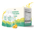 Magnesium Citrate Liquid Supplement,Magnesium Drink/Oral Solution with Bromelain,Vitamin,Zinc and Sodium for Zzz and Gut Support,Pineapple,30 Day Supply