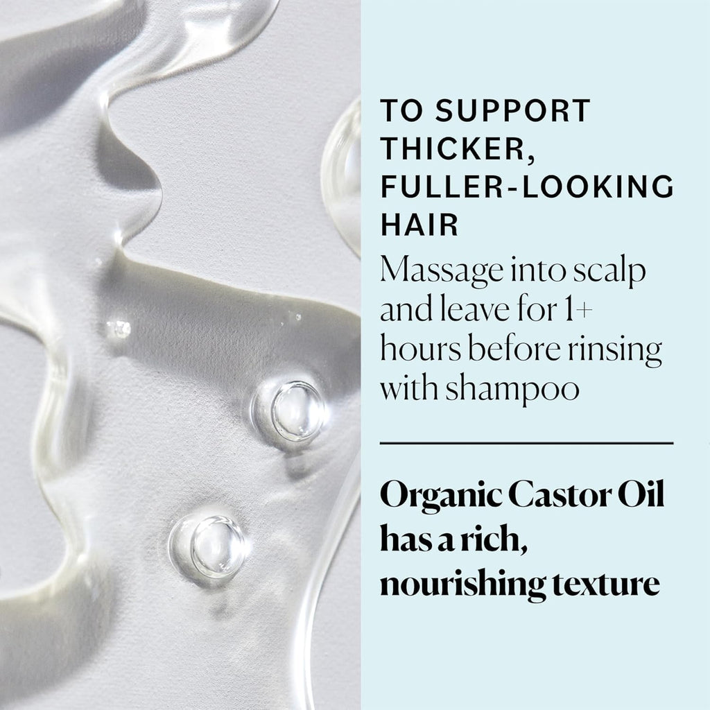 Sky Organics Castor Oil - USDA Certified Organic Hair Oil for Hair Growth, Skin, Face, Eyelashes - Cold Pressed & Hexane Free - Pure Organic Castor Oil Pack Wrap - Carrier & Hair Treatment Oil -16oz