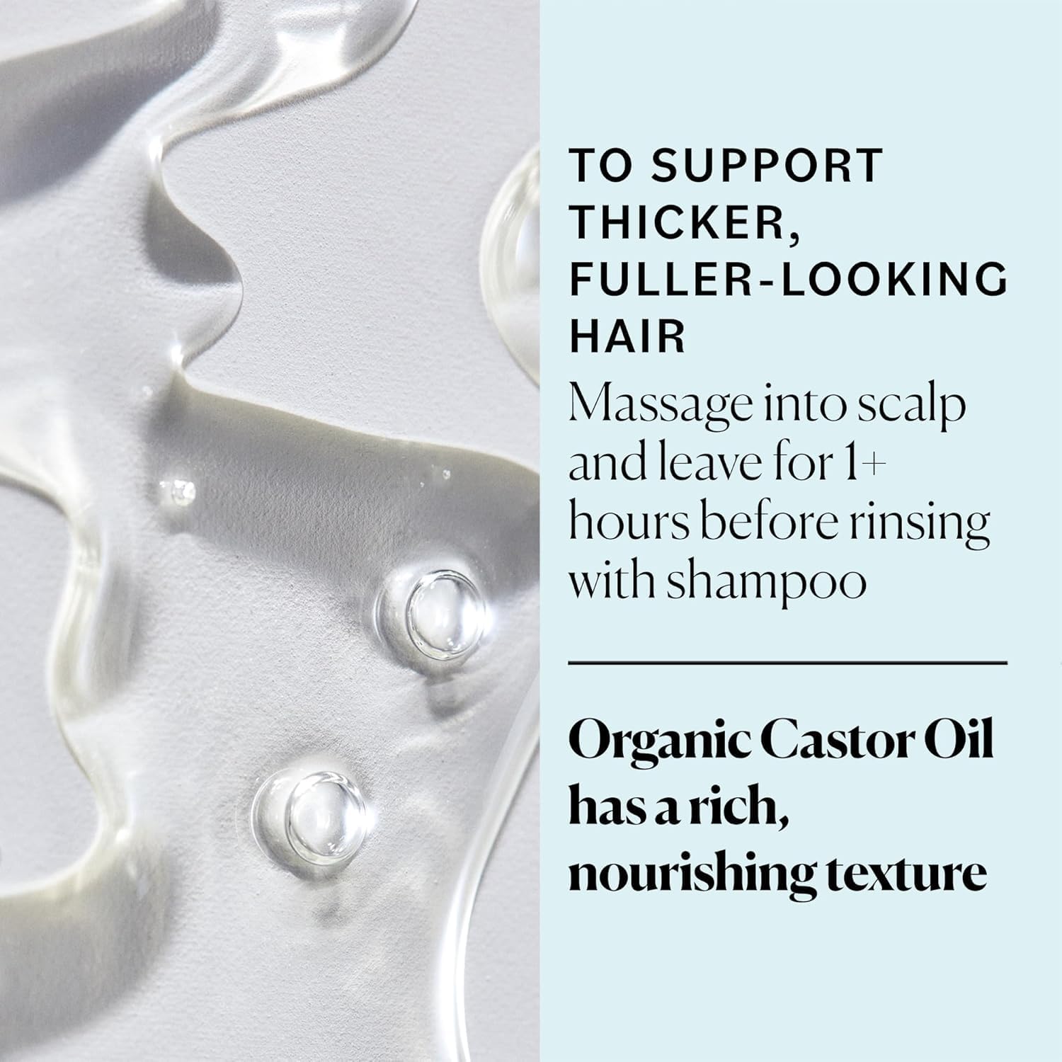 Sky Organics Castor Oil - USDA Certified Organic Hair Oil for Hair Growth, Skin, Face, Eyelashes - Cold Pressed & Hexane Free - Pure Organic Castor Oil Pack Wrap - Carrier & Hair Treatment Oil -16oz