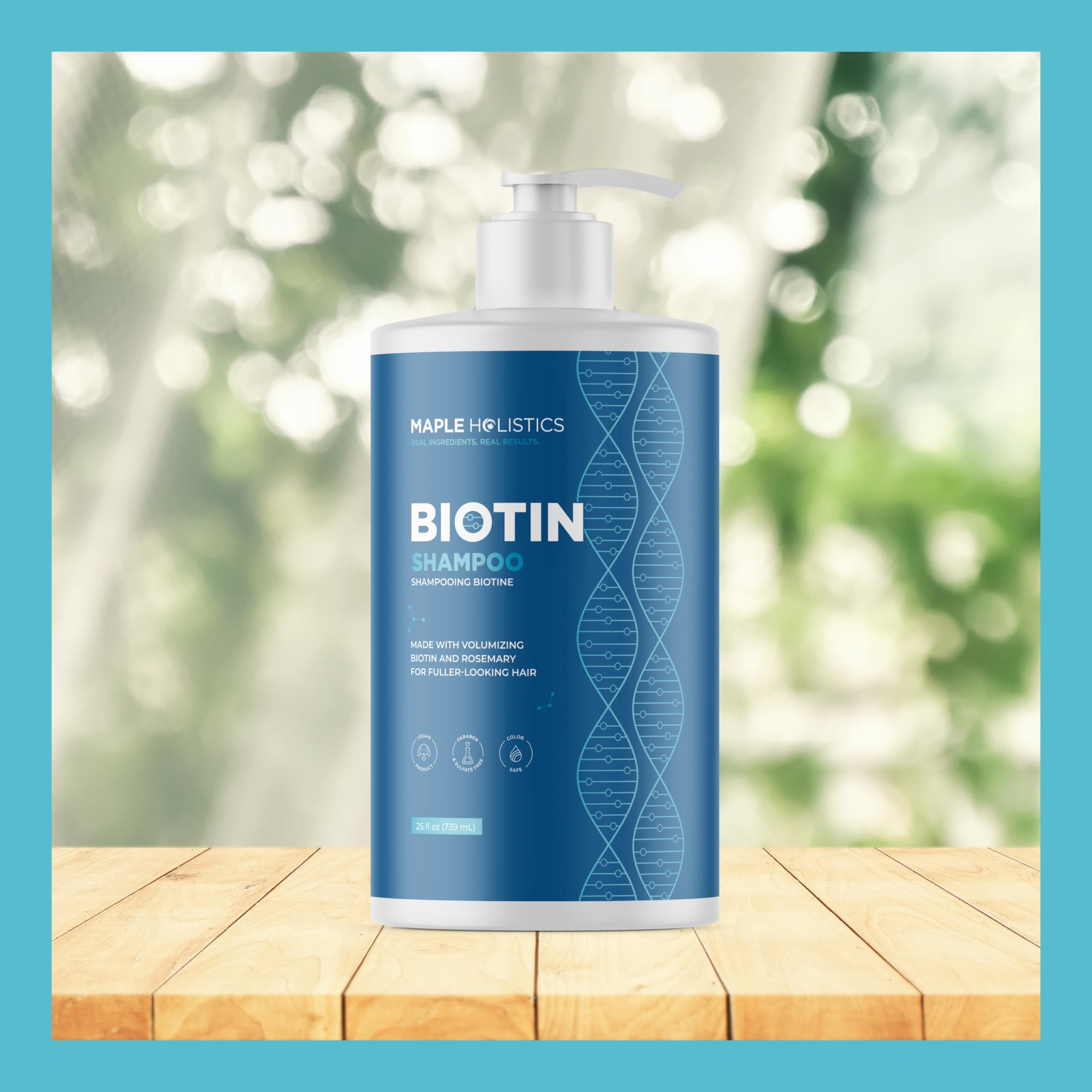 Rosemary and Biotin Shampoo for Thinning Hair - Vegan Volumizing Shampoo for Fine Hair with B Vitamins Argan Oil & Tea Tree Essential Oil - Paraben Silicone and Sulfate Free Vegan Formula (8 Fl Oz)