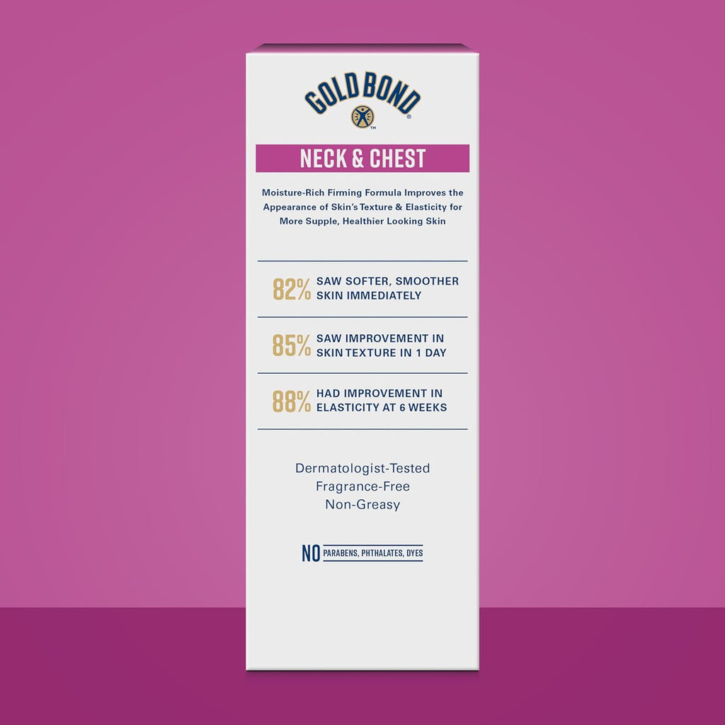 Gold Bond Age Renew Neck & Chest Firming Age Renew Cream, 2 oz., Clinically Tested Skin Firming Neck Cream