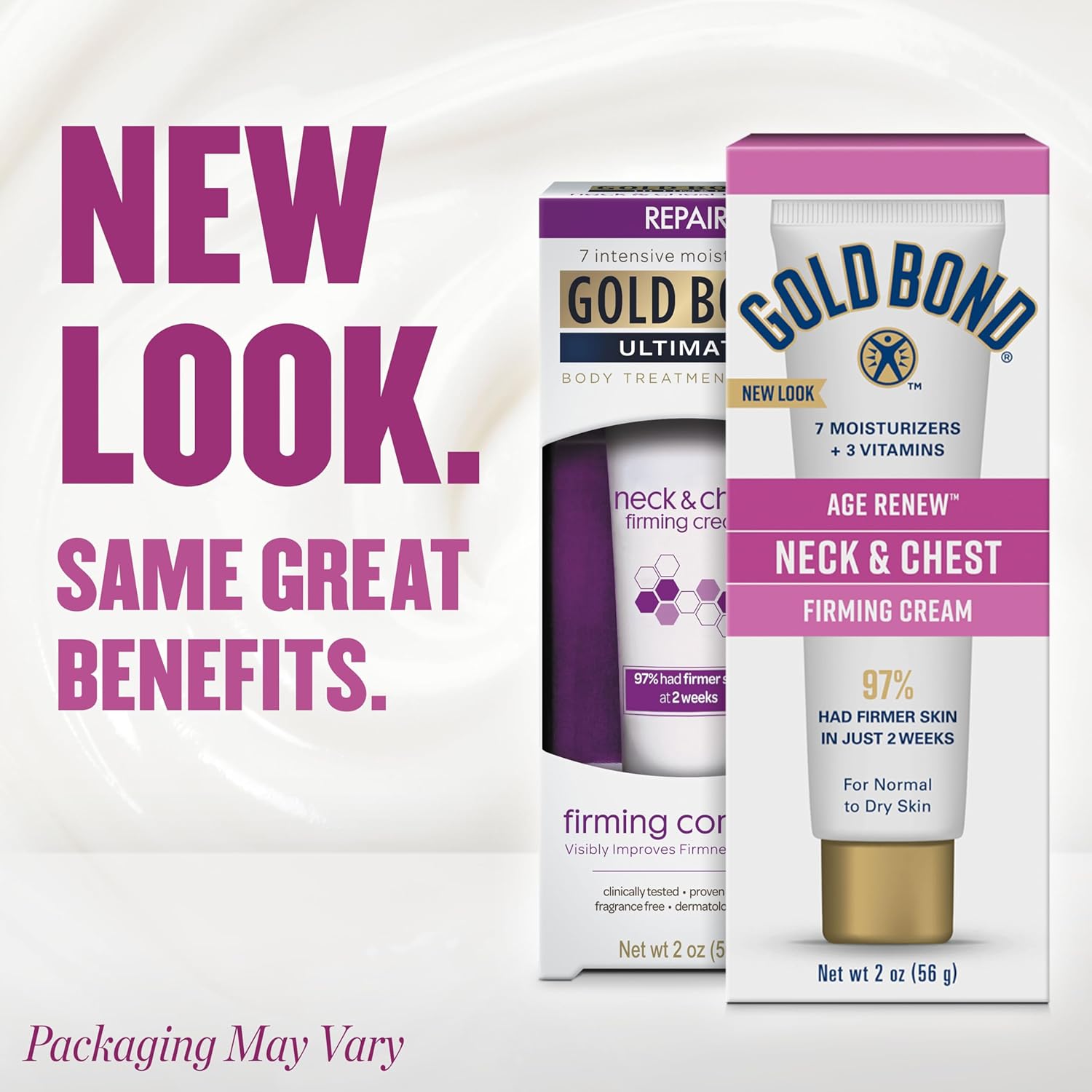 Gold Bond Age Renew Neck & Chest Firming Age Renew Cream, 2 oz., Clinically Tested Skin Firming Neck Cream