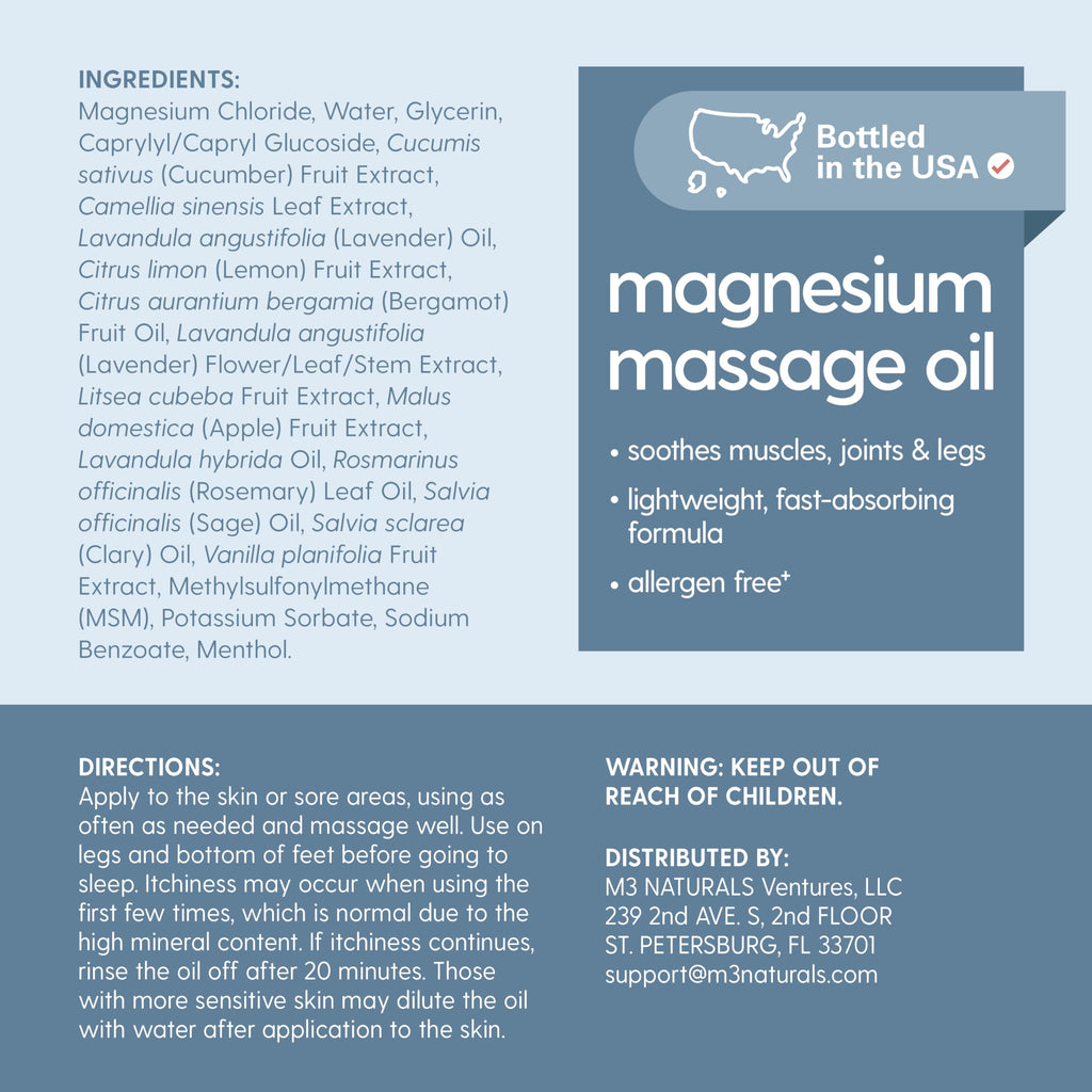Firming Body Massage Oil with Collagen & Stem Cell – Helps Smooth The Appearance of Cellulite & Improve Skin Texture – Refreshing Aromatherapy Body Oil for Legs & Full Body – 16 Fl Oz