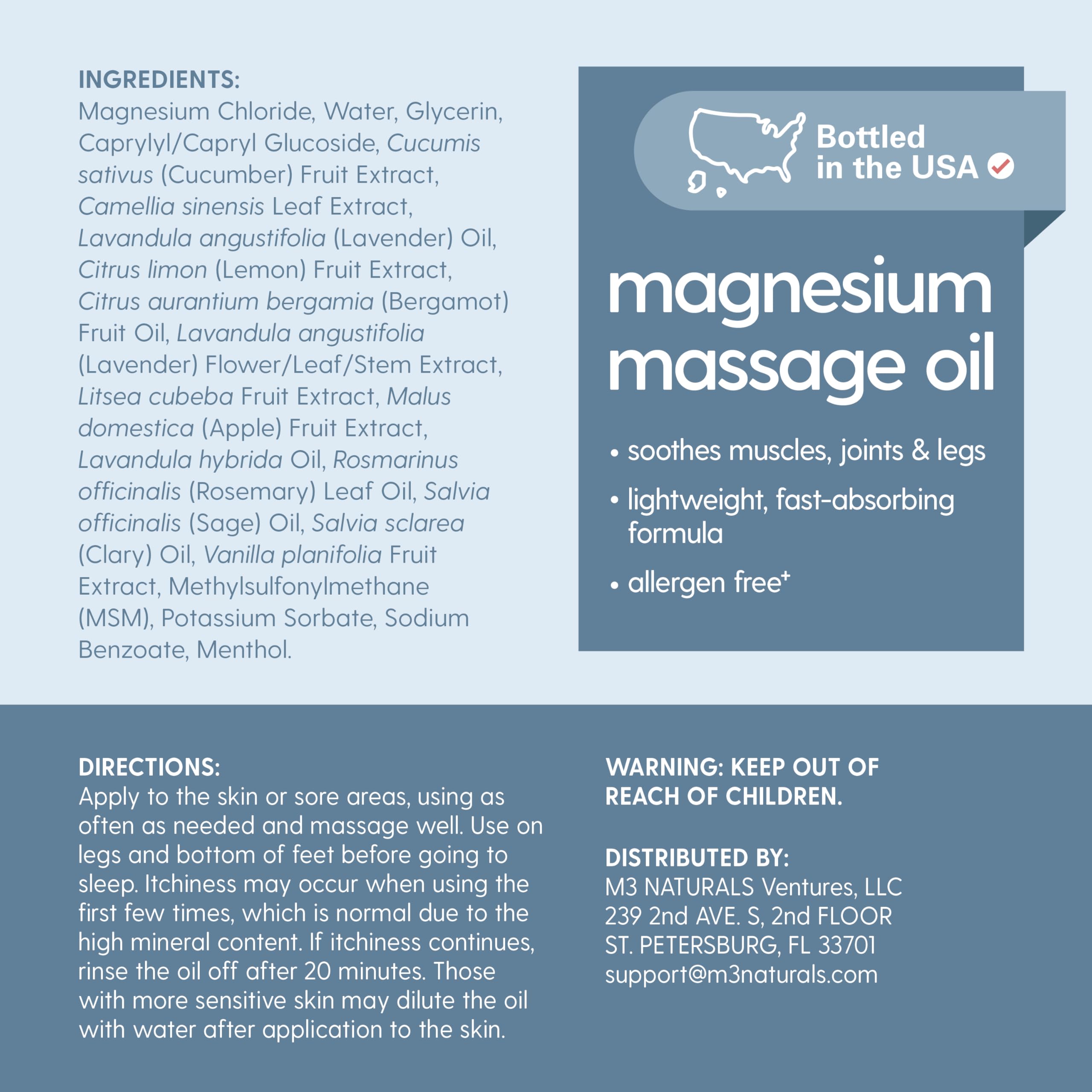 Firming Body Massage Oil with Collagen & Stem Cell – Helps Smooth The Appearance of Cellulite & Improve Skin Texture – Refreshing Aromatherapy Body Oil for Legs & Full Body – 16 Fl Oz